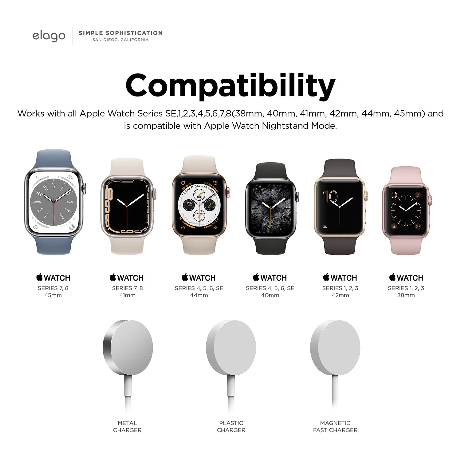 Elago - W8 Stand For Apple Watch 8 Elago - W8 Stand For Apple Watch - Image 8