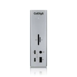 CalDigit - TS4 - Thunderbolt Station 4 -Computer Peripherals TS4 FrontView Vertical WhiteBG 03
