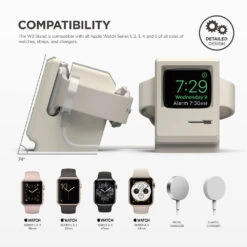 Elago - W3 Stand For Apple Watch -Computer Peripherals W3 WH 28Amazon 2940mm 1512x 6596f805 2c50 41d1 aee0 af91866b945c