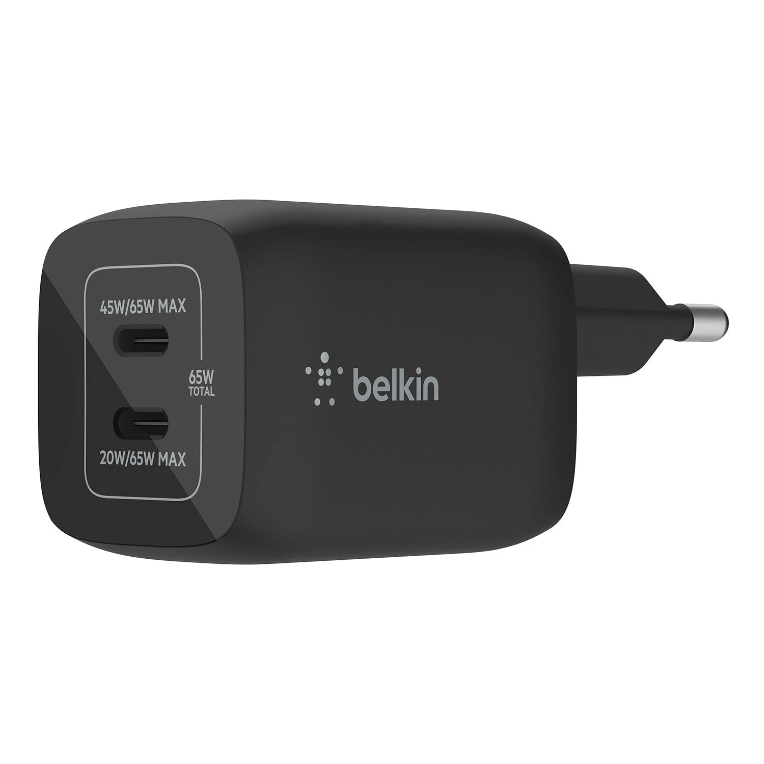 Belkin - BoostCharge Pro Dual USB-C GaN Wall Charger With PPS 65W 5 Belkin - BoostCharge Pro Dual USB-C GaN Wall Charger With PPS 65W - Image 5