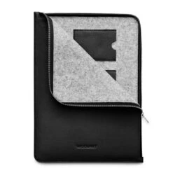 Woolnut – Leather Folio For MacBook -Computer Peripherals Woolnut folio for macbook 14 black 3