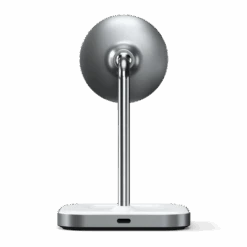 Satechi - Aluminum 2-in-1 Magnetic Wireless Charging Stand -Computer Peripherals aluminum 2 in 1 magnetic wireless charging stand wireless chargers satechi 454716 1024x b68ceb78 ca3d 4184 8e2d d53e7ec8e60f