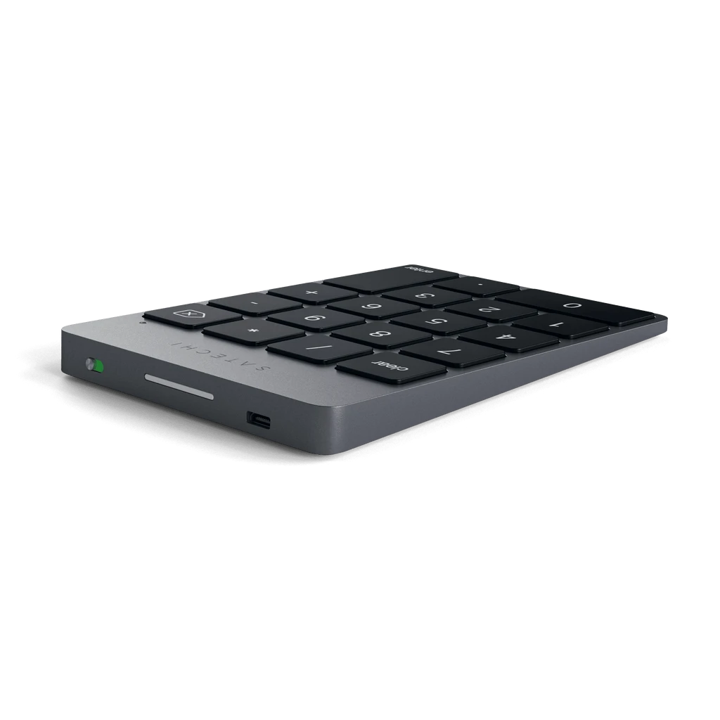 Satechi - Aluminum Slim Rechargeable Bluetooth Keypad 4 Satechi - Aluminum Slim Rechargeable Bluetooth Keypad - Image 4