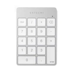 Satechi - Aluminum Slim Rechargeable Bluetooth Keypad 17 Satechi - Aluminum Slim Rechargeable Bluetooth Keypad -Computer Peripherals aluminum slim rechargeable bluetooth keypad keypads satechi silver 610646 1024x 4cf66a2f 9a38 4832 ac2a 2fb61298dbc2