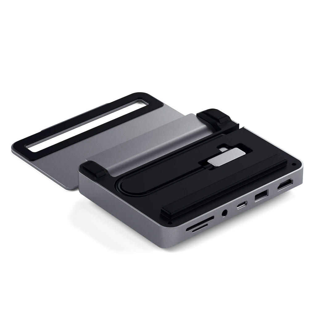 Satechi - Aluminum Stand & Hub For Ipad Pro 3 Satechi - Aluminum Stand & Hub For Ipad Pro - Image 3