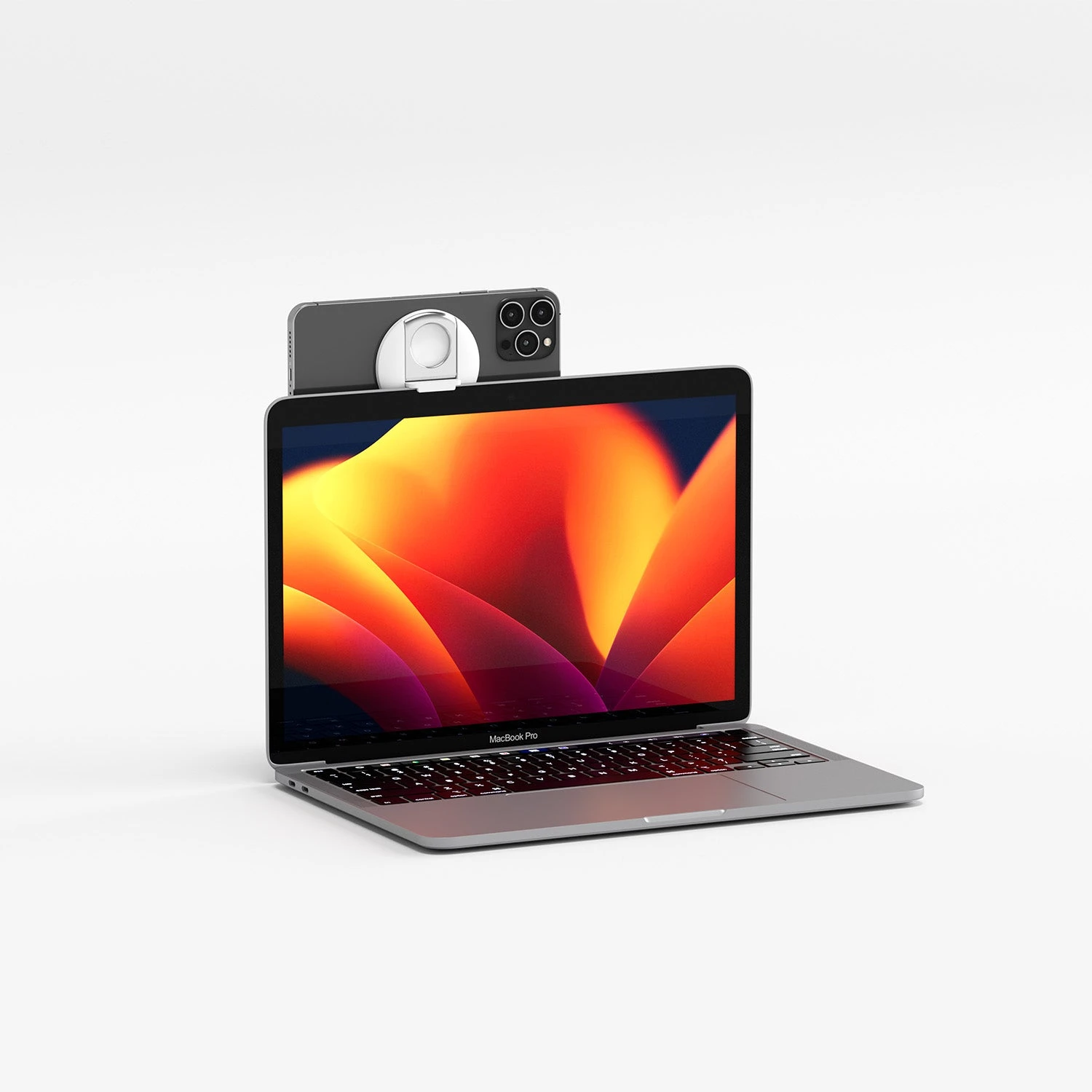 Belkin - IPhone Mount With MagSafe For Mac Notebooks 3 Belkin - IPhone Mount With MagSafe For Mac Notebooks - Image 3