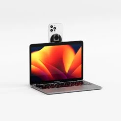 Belkin - IPhone Mount With MagSafe For Mac Notebooks 26 Belkin - IPhone Mount With MagSafe For Mac Notebooks -Computer Peripherals belkin mma006 mount feature image 03 vertical black aloha