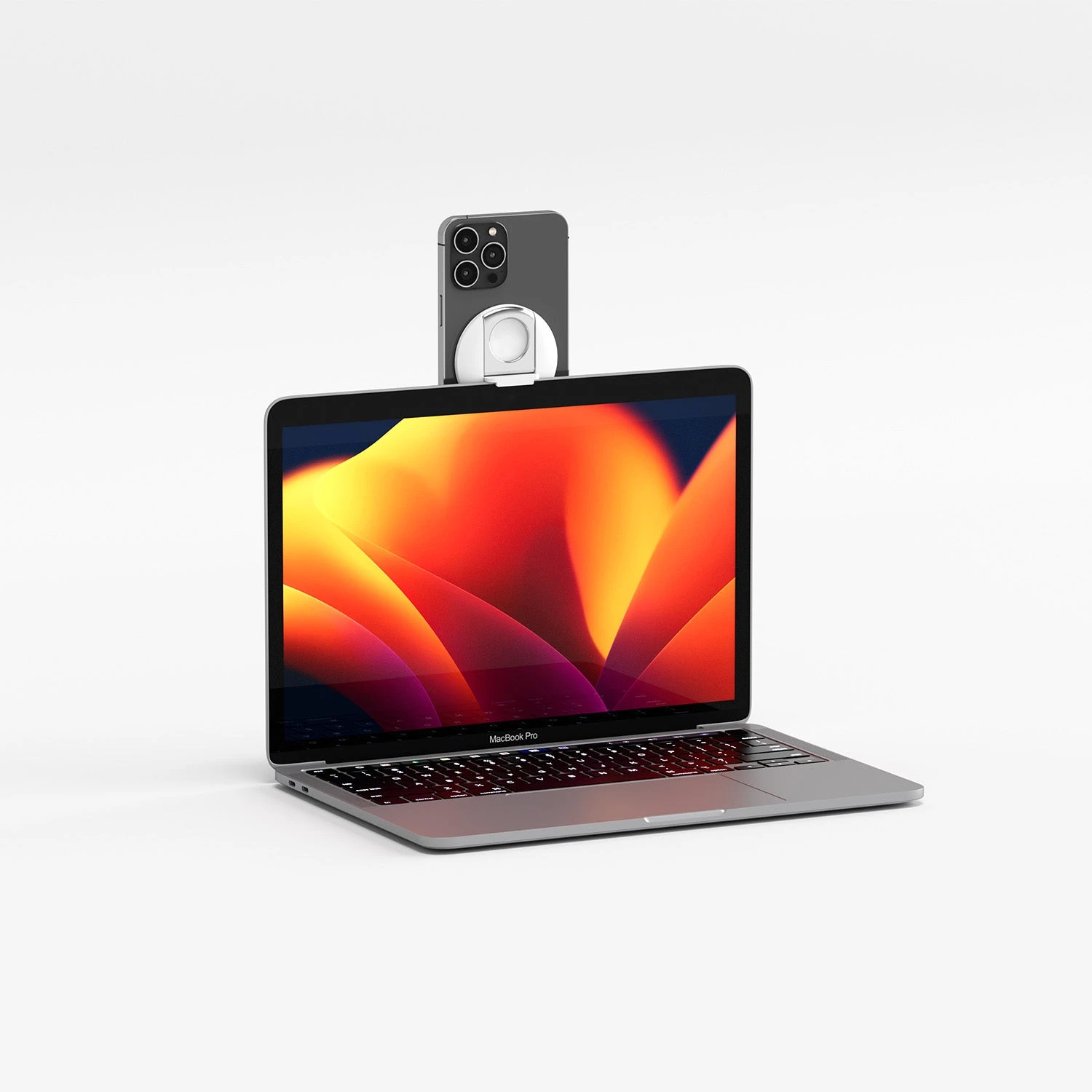 Belkin - IPhone Mount With MagSafe For Mac Notebooks 2 Belkin - IPhone Mount With MagSafe For Mac Notebooks - Image 2