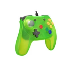 Retro Fighters - Brawler64 Color Edition V2 -Computer Peripherals brawler64 wired extreme green angle right 700x700 2