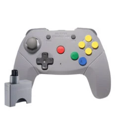 Retro Fighters - Brawler64 2.4G Controller -Computer Peripherals brawler64 wireless gray front w dongle shadow 700x700 1