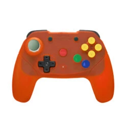 Retro Fighters - Brawler64 2.4G Controller -Computer Peripherals brawler64 wireless orange front 700x700 1