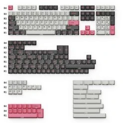 Keychron - Cherry Profile Double-Shot PBT Full Set Keycaps - Dolch Pink