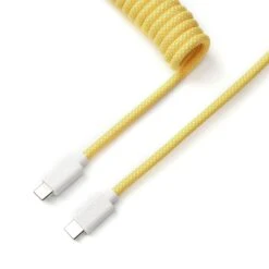 Keychron - Coiled Aviator Cable 32 Keychron - Coiled Aviator Cable -Computer Peripherals coiled cable yellow 1 05269fa6 66f7 428a acf9 46837682dfee