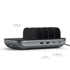 Satechi - Dock5 Multi-Device Charging Station -Computer Peripherals dock5 multi device charging station charging stations satechi 594901 1024x 1b452b74 3aa1 4491 8a62 d13b8bd5204a