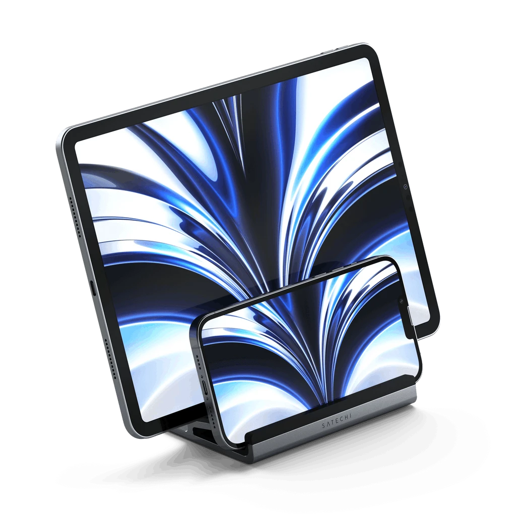 Satechi - Dual Vertical Laptop Stand 4 Satechi - Dual Vertical Laptop Stand - Image 4