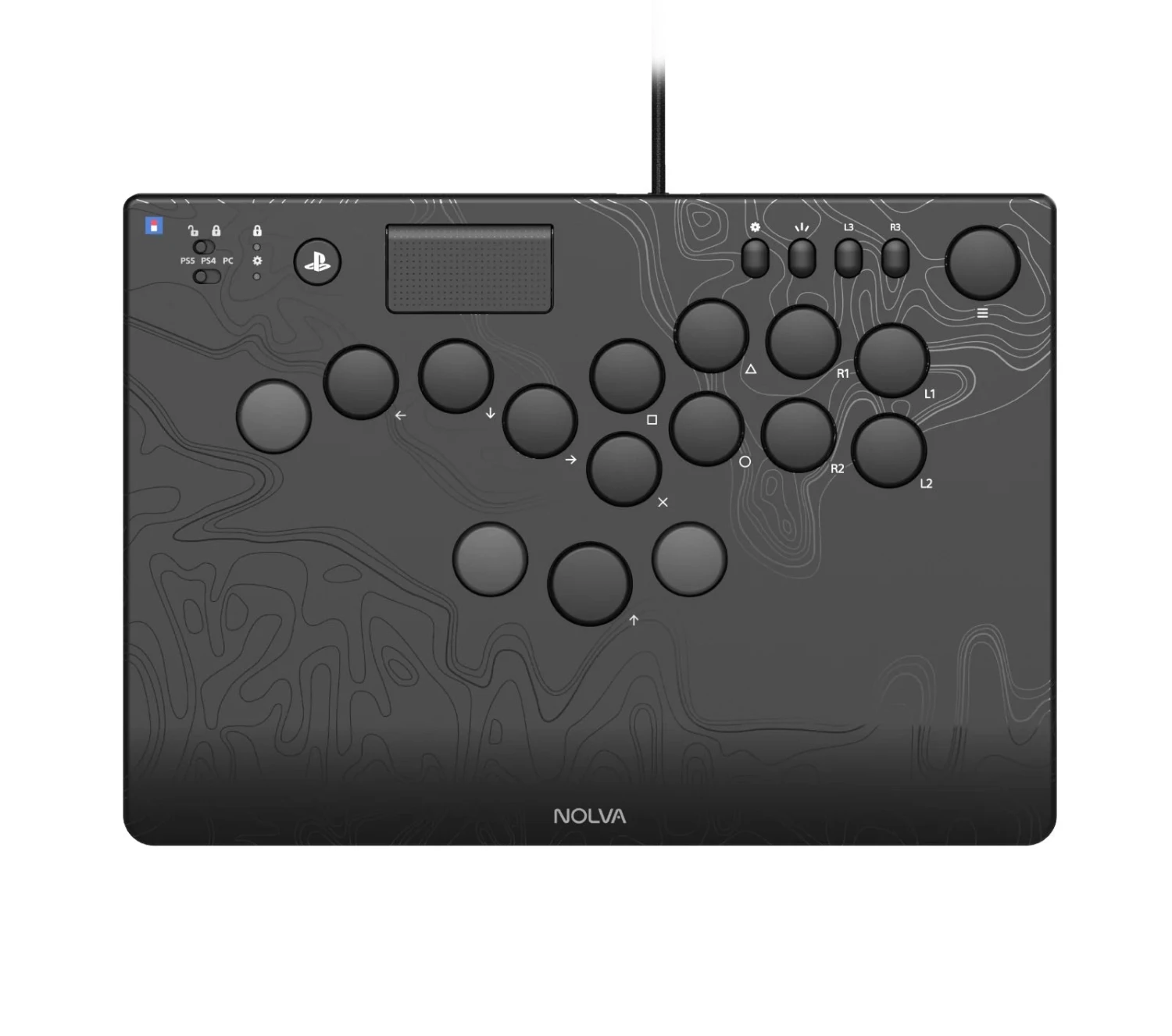 HORI - NOLVA Mechanical All-Button Arcade Controller For PlayStation®5 And Windows 11/10 1 HORI - NOLVA Mechanical All-Button Arcade Controller For PlayStation®5 And Windows 11/10