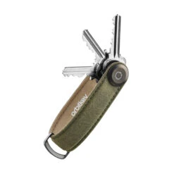Orbitkey -Key Organiser Waxed Canvas -Computer Peripherals key organiser waxed canvas khaki green 2 1000x1000 fe172e9e c081 4c8a 812e 6500a5899649