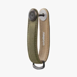 Orbitkey -Key Organiser Waxed Canvas -Computer Peripherals key organiser waxed canvas khaki green 3 1000x1000 5417bf2a 0dc3 4ca4 937e b22343318846