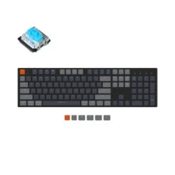 Keychron - K5 Ultra-slim Wireless Mechanical Keyboard -Computer Peripherals keychron k5 wired wireless low profile mechanical keyboard rgb backlight gateron mechanical switch blue mac windows 1080x 25a95d54 babd 41ea 8ff2 b2c3d8f7bb35