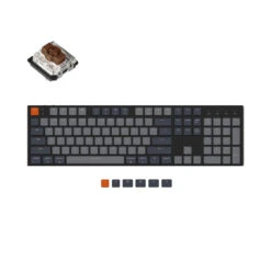 Keychron - K5 Ultra-slim Wireless Mechanical Keyboard -Computer Peripherals keychron k5 wired wireless low profile mechanical keyboard white backlight gateron mechanical switch brown mac windows 1080x a1f7364c c9a2 4e98 a24f 0e3dc6e97da3