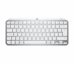 Logitech - MX Keys Mini -Computer Peripherals mx keys mini top pale gray us int