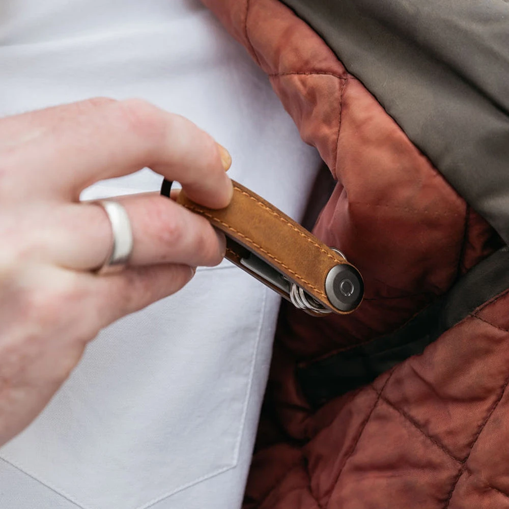 Orbitkey - Key Organiser Crazy-Horse 5 Orbitkey - Key Organiser Crazy-Horse - Image 5