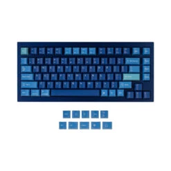 Keychron - Keycaps Q1 & K2 OEM Dye-Sub PBT Keycap Set - Ocean