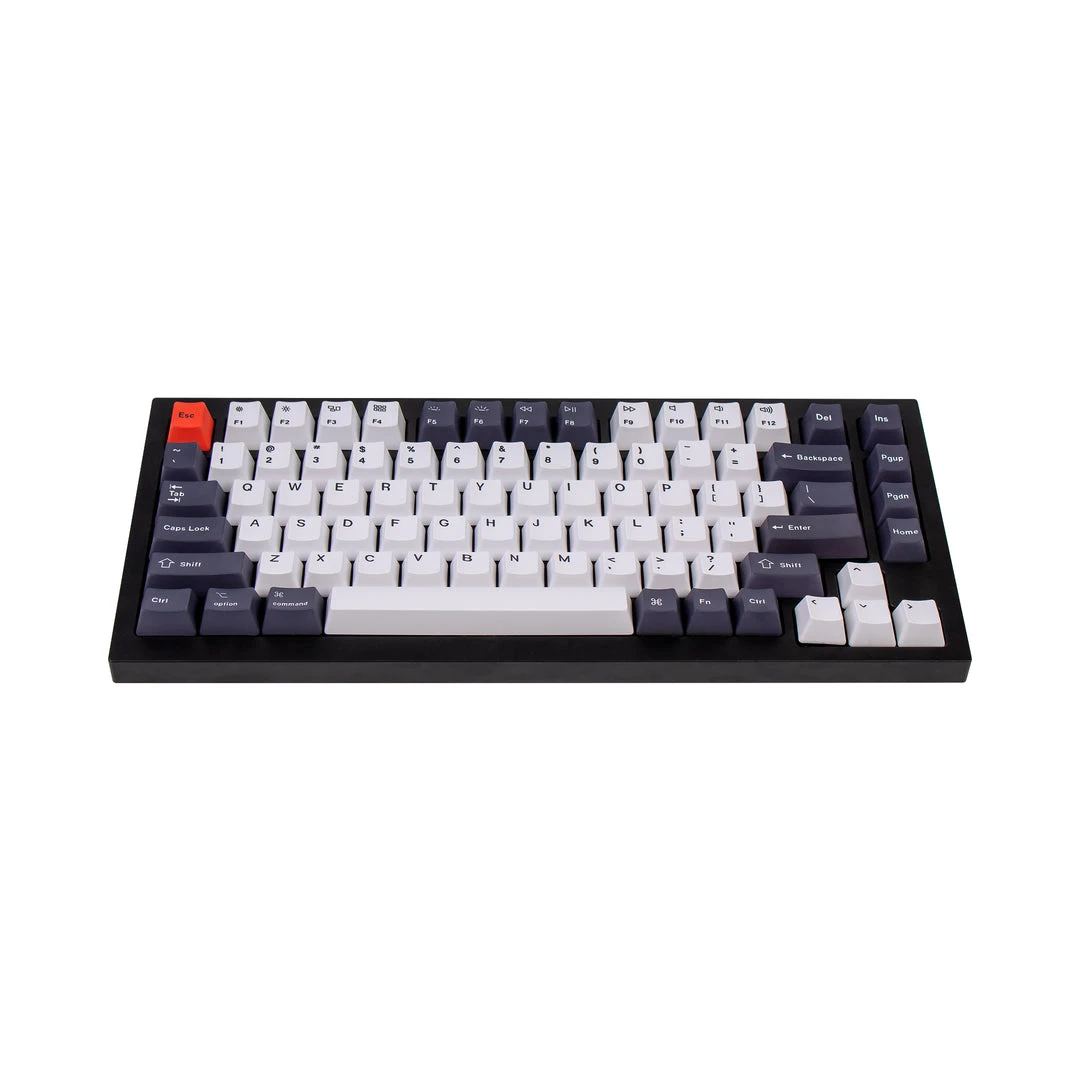 Keychron - Keycaps OEM Dye-Sub PBT Keycap Set - Bluish Black White 3 Keychron - Keycaps OEM Dye-Sub PBT Keycap Set - Bluish Black White - Image 3