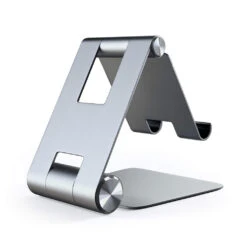 Satechi - R1 - Aluminum Hinge Holder Foldable Stand -Computer Peripherals r1 aluminum hinge holder foldable stand mobile tablet satechi 364364 1024x 0e72f82c de02 4261 9aa4 01dc796d9e90