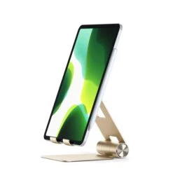 Satechi - R1 - Aluminum Hinge Holder Foldable Stand -Computer Peripherals r1 aluminum hinge holder foldable stand mobile tablet satechi gold 847441 700x700 52ba4a9f 3611 4b7e bd5b c0a0ff8fc375