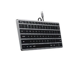Satechi - Slim W1 Wired Backlit Keyboard -Computer Peripherals slim x1 wired backlit keyboard keyboards satechi 897404 1024x b57df5cd 5e57 4e71 b0fc fb7cc413a628