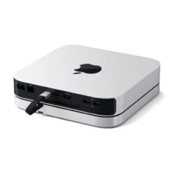 Satechi - Stand & Hub For Mac Mini / Studio With NVMe SSD Enclosure -Computer Peripherals stand hub for mac mini studio with nvme ssd enclosure hubs satechi 981484