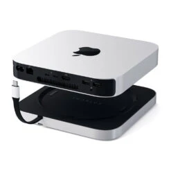 Satechi - Stand & Hub For Mac Mini With SSD Enclosure -Computer Peripherals stand hub for mac mini with ssd enclosure stands hubs satechi 982795 1024x dc5193f3 2798 48bb 806e 2af109140784