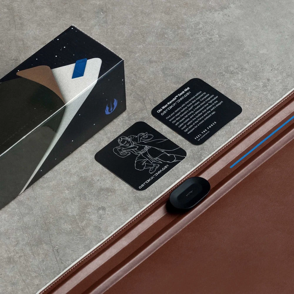 OrbitKey | Star Wars™ - Desk Mat Obi-Wan Kenobi™ 5 OrbitKey | Star Wars™ - Desk Mat Obi-Wan Kenobi™ - Image 5