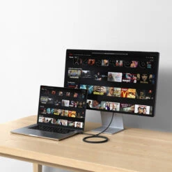 Satechi - Thunderbolt 4 Pro Cable -Computer Peripherals thunderbolt 4 pro cable 1m cables satechi 263584