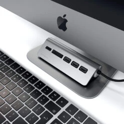 Satechi - USB-C Combo Hub For Desktop 10 Satechi - USB-C Combo Hub For Desktop -Computer Peripherals type c aluminum usb 30 hub card reader hubs satechi 608129 1024x a482c284 aa54 454f a58a 2cb25b5ee7be