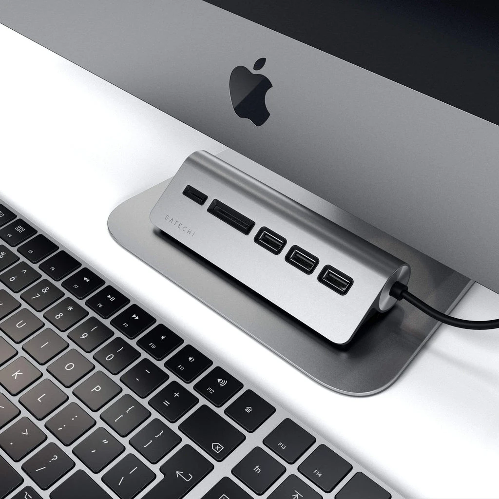 Satechi - USB-C Combo Hub For Desktop 4 Satechi - USB-C Combo Hub For Desktop - Image 4
