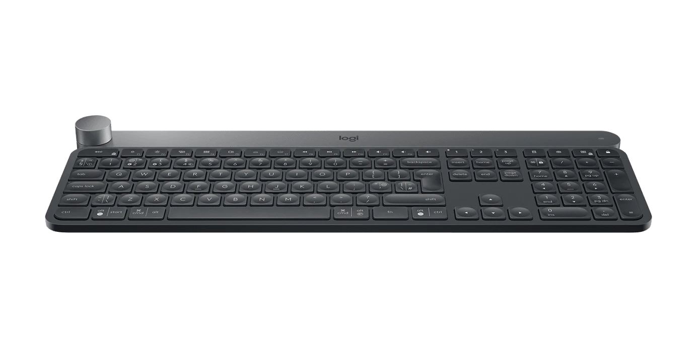 Logitech - Craft - Advanced Keyboard With Creative Input Dial 2 Logitech - Craft - Advanced Keyboard With Creative Input Dial - Image 2