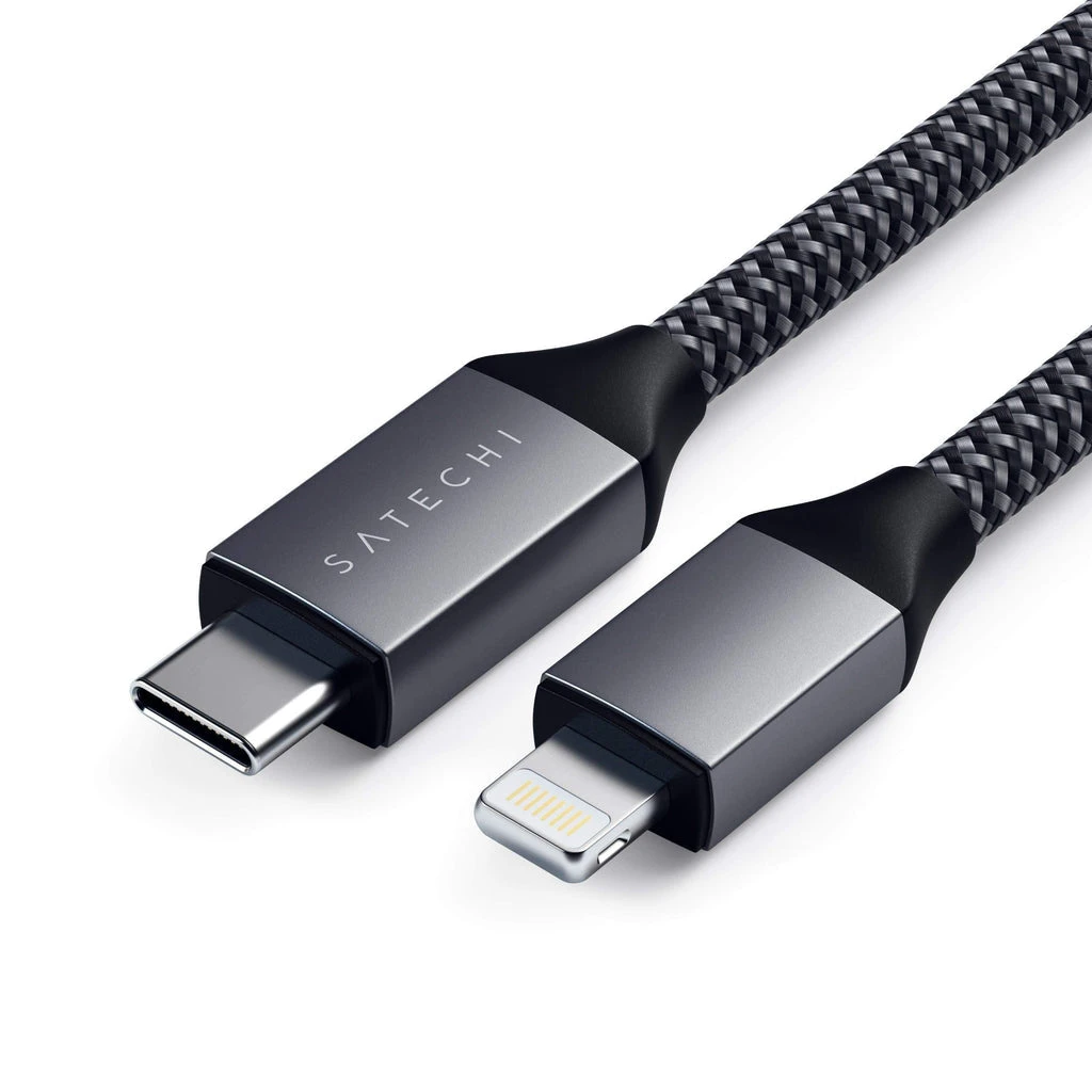 Satechi - USB-C To Lightning Cable - Apple MFI Certified 3 Satechi - USB-C To Lightning Cable - Apple MFI Certified - Image 3