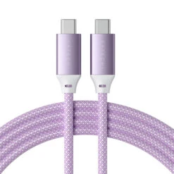 Satechi - USB-C To USB-C 100W Charging Cable 2m 20 Satechi - USB-C To USB-C 100W Charging Cable 2m -Computer Peripherals usb c to usb c 100w charging cable cables satechi purple 722460