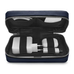 Woolnut – Leather Tech Organizer 29 Woolnut – Leather Tech Organizer -Computer Peripherals woolnut tech organizer blue 1